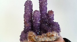 Uruguay Minerals. Marcos Lorenzelli S.R.L. Amethyst Formations