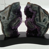 Uruguay Minerals. Marcos Lorenzelli S.R.L. Amethyst Stalactites Eyes