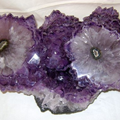Uruguay Minerals. Marcos Lorenzelli S.R.L. Amethyst Stalactites Eyes