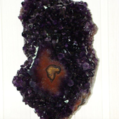 Uruguay Minerals. Marcos Lorenzelli S.R.L. Amethyst Stalactites Eyes