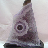Uruguay Minerals. Marcos Lorenzelli S.R.L. Amethyst Stalactites Eyes