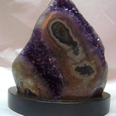 Uruguay Minerals. Marcos Lorenzelli S.R.L. Amethyst Stalactites Eyes