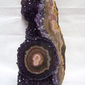 Uruguay Minerals. Marcos Lorenzelli S.R.L. Amethyst Stalactites Eyes