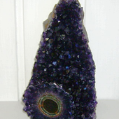 Uruguay Minerals. Marcos Lorenzelli S.R.L. Amethyst Stalactites Eyes