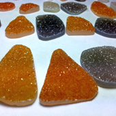 Uruguay Minerals. Marcos Lorenzelli S.R.L. Druzy Free Forms