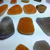 Uruguay Minerals. Marcos Lorenzelli S.R.L. Druzy Free Forms