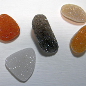 Uruguay Minerals. Marcos Lorenzelli S.R.L. Druzy Free Forms