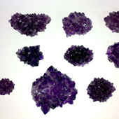 Uruguay Minerals. Marcos Lorenzelli S.R.L. Amethyst Roses