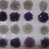 Uruguay Minerals. Marcos Lorenzelli S.R.L. Amethyst Roses