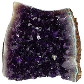 Uruguay Minerals. Marcos Lorenzelli S.R.L. Amethyst Cut Bases
