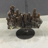 Uruguay Minerals. Marcos Lorenzelli S.R.L. Amethyst Pieces with Stands