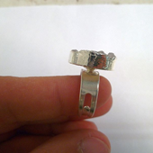 Uruguay Minerals. Marcos Lorenzelli S.R.L. Druzy Rings