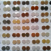Uruguay Minerals. Marcos Lorenzelli S.R.L. Druzy Pairs