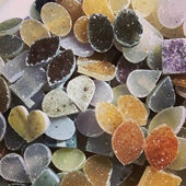 Uruguay Minerals. Marcos Lorenzelli S.R.L. Druzy Pairs