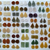 Uruguay Minerals. Marcos Lorenzelli S.R.L. Druzy Pairs