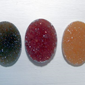 Uruguay Minerals. Marcos Lorenzelli S.R.L. Druzy Shapes