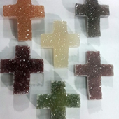 Uruguay Minerals. Marcos Lorenzelli S.R.L. Druzy Shapes