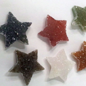 Uruguay Minerals. Marcos Lorenzelli S.R.L. Druzy Shapes