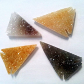 Uruguay Minerals. Marcos Lorenzelli S.R.L. Druzy Shapes
