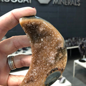 Uruguay Minerals. Marcos Lorenzelli S.R.L. Amethyst Moon