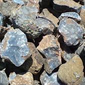 Uruguay Minerals. Marcos Lorenzelli S.R.L. Rough Agate